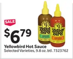 Stop&Shop Yellowbird Hot Sauce offer