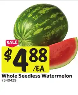 Stop&Shop Whole Seedless Watermelon offer