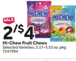 Stop&Shop Hi-Chew Fruit Chews offer