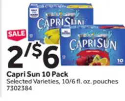 Stop&Shop Capri Sun 10 Pack offer