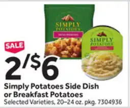 Stop&Shop Simply Potatoes Side Dish or Breakfast Potatoes offer