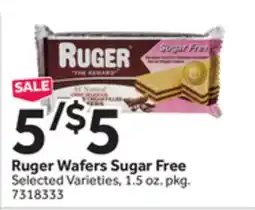 Stop&Shop Ruger Wafers Sugar Free offer