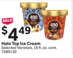 Stop&Shop Halo Top Ice Cream offer