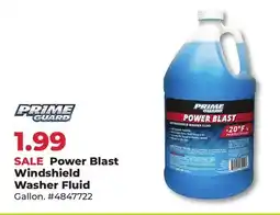 Runnings Power Blast Windshield Washer Fluid offer