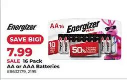 Runnings 16 Pack AA or AAA Batteries offer