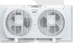 Runnings 9 Portable 2 Speed Twin Window Fan offer