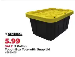 Runnings 5 Gallon Tough Box Tote with Snap Lid offer