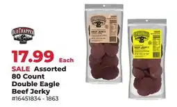 Runnings Assorted 80 Count Double Eagle Beef Jerky offer