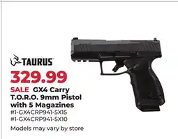 Runnings GX4 Carry T. O. R. O. 9mm Pistol offer
