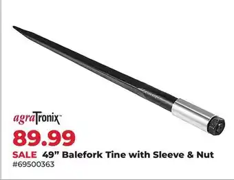 Runnings 49 Balefork Tine with Sleeve & Nut offer
