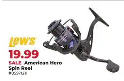 Runnings American Hero Spin Reel offer