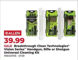 Runnings Breakthrough Clean Technologies Vision Series Handgun, Rifle or Shotgun Universal Cleaning Kit offer