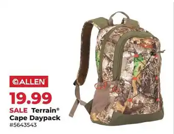 Runnings Terrain Cape Daypack offer