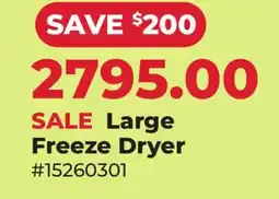 Runnings Large Freeze Dryer offer