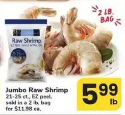 Safeway Jumbo Raw Shrimp offer