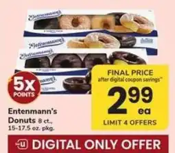 Safeway Entenmann's Donuts offer