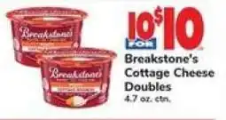 Safeway Breakstone's Cottage Cheese Doubles offer