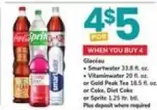 Safeway Glacéau Beverages offer