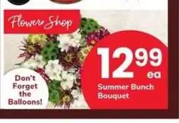 Safeway Summer Bunch Bouquet offer