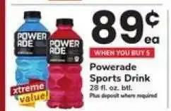 Safeway Powerade Sports Drink offer