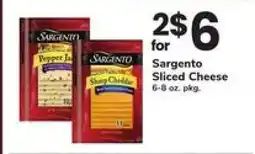 Safeway Sargento Sliced Cheese offer