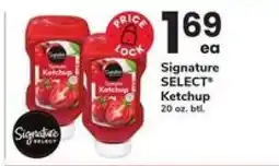 Safeway Signature Select Ketchup offer