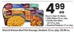 Safeway Reser's Main St Bistro offer
