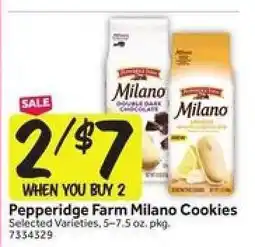Stop&Shop Pepperidge Farm Milano Cookies offer