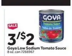 Stop&Shop Goya Low Sodium Tomato Sauce offer