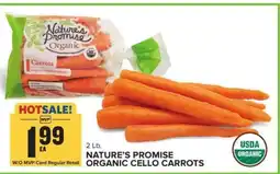 Food Lion Nature's Promise Organic Cello Carrots offer