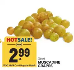 Food Lion Muscadine Grapes offer