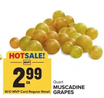 Food Lion Muscadine Grapes offer