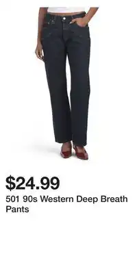TJ Maxx 501 90s Western Deep Breath Pants offer