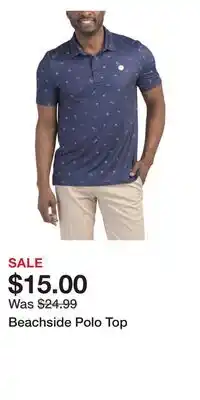 TJ Maxx Beachside Polo Top offer
