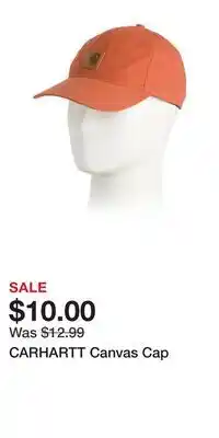 TJ Maxx CARHARTT Canvas Cap offer