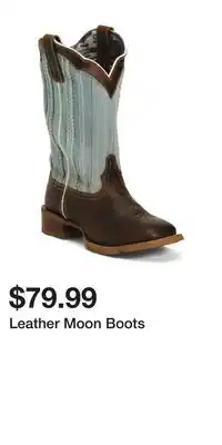 TJ Maxx Leather Moon Boots offer