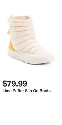 TJ Maxx Lima Puffer Slip On Boots offer
