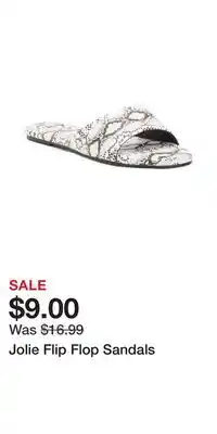 TJ Maxx Jolie Flip Flop Sandals offer