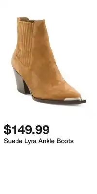TJ Maxx Suede Lyra Ankle Boots offer