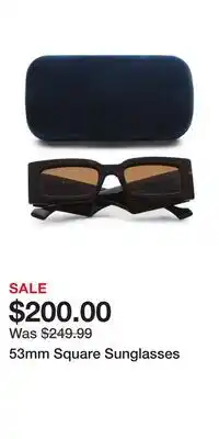 TJ Maxx 53mm Square Sunglasses offer