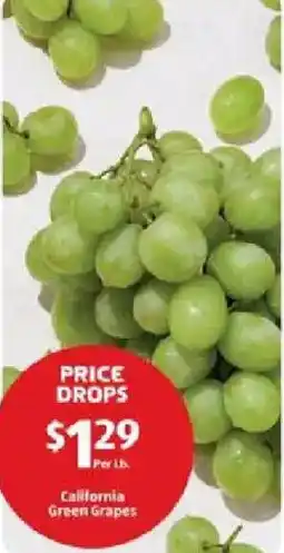 Aldi California Green Grapes offer