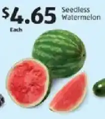 Aldi Seedless Watermelon offer