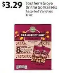 Aldi Southern Grove On the Go Trail Mix offer