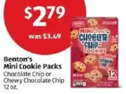 Aldi Benton's Mini Cookie Packs offer