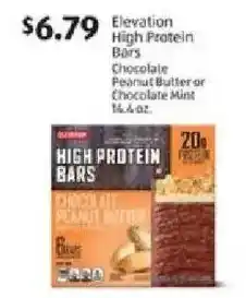 Aldi Elevation High Protein Bars offer
