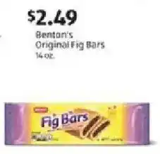Aldi Benton's Original Fig Bars offer