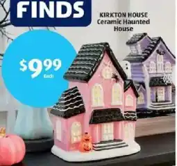 Aldi KIRKTON HOUSE Ceramic Haunted House offer