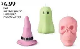 Aldi Kirkton house halloween molded candle offer