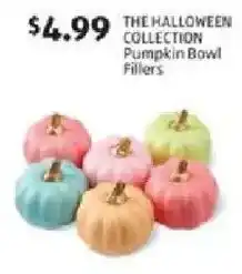 Aldi The halloween collection pumpkin bowl Fillers offer