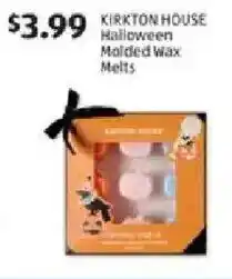 Aldi Kirkton house halloween molded wax melts offer